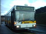 Le 341 sur la 28, à son terminus Plouzané Bourg
