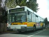 Le 344 au parc de Liberté, avec la girouette "Service Terminé"
